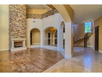 Living Room. Formal living area open to the wine c