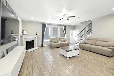 Natural light pours in from multiple windows, high