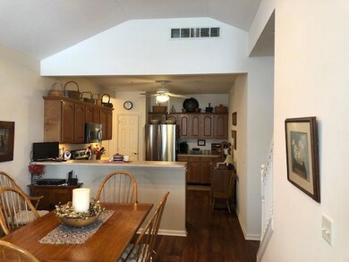 Dining looking into kitchen