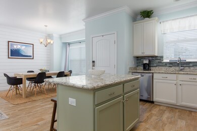 View From The Kitchen to Dining Area