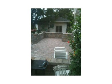 Patio/Deck. Rear patio is ready for your guests. E