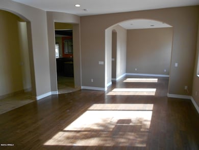 Living room facing Dining