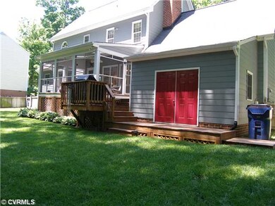 Exterior Back - Attached Workshop with double door