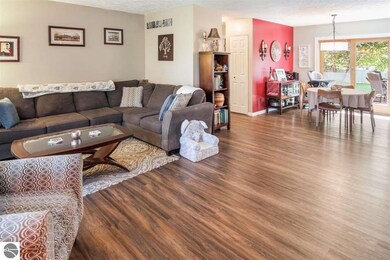 Open concept, with updated flooring and trim.