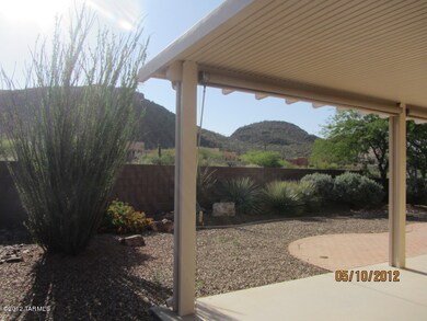 Mountain views from back yard