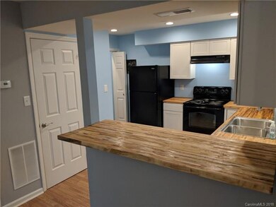 Look at these great butcher block counter tops!