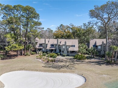 Back of villa, private deck.