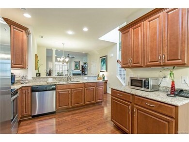This wonderful kitchen has plenty of cabinets and 