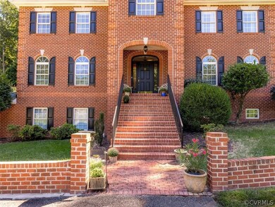 Solid brick construction