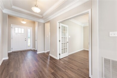 Spacious entry way