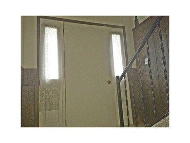 Entryway. Freshly painted throughout
