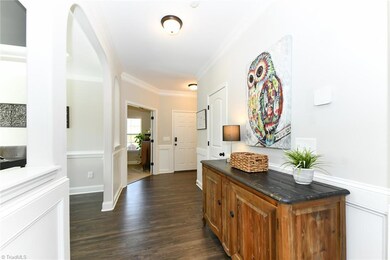 Hallway - *note door to powder room