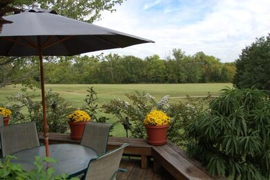 Deck view to golf course