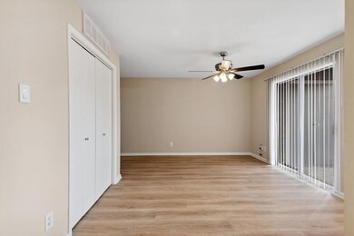 Unfurnished bedroom featuring light wood-type flo