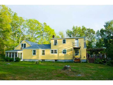Exterior Back. Freshly painted exterior. Newer roo