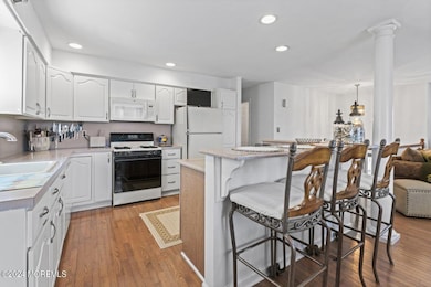 Kitchen with island
