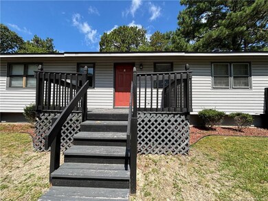 Deck on Front of Home