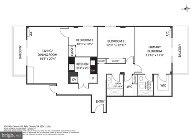 Barcroft Hills Condominium unit 515, Baileys Crossroads, VA 22041 - photo 4