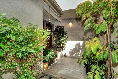 Private entry with room for plants, flowers and yo