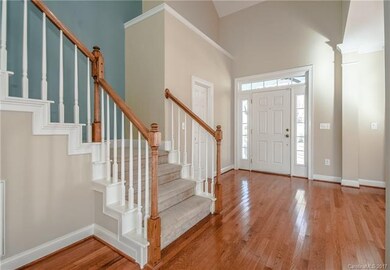Stairs to second floor
