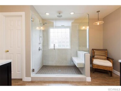 Newly renovated master bath