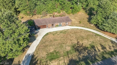 Aerial view of home