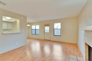 Unfurnished living room featuring a fireplace and