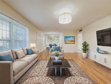 Virtually Staged Living view 1