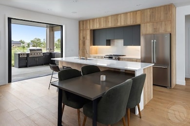 Built in kitchen table