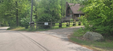 Intersection/entrance to R.O.W.