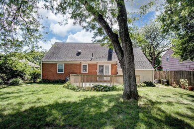 Rear of home
