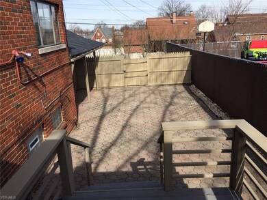 Enclosed back patio