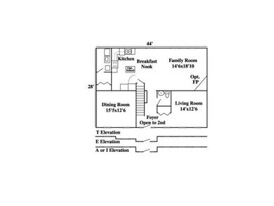 1st Floor Plan.