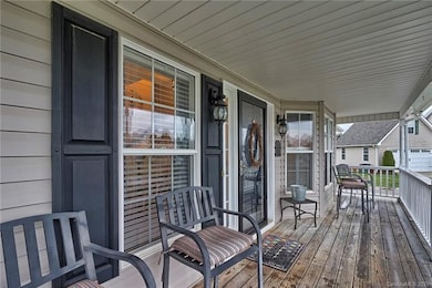 Wonderful rocking chair front porch!