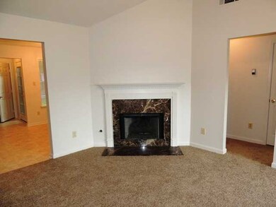 Pretty fireplace