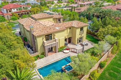 Backyard Area with Pool, Spa and Beautiful Safety