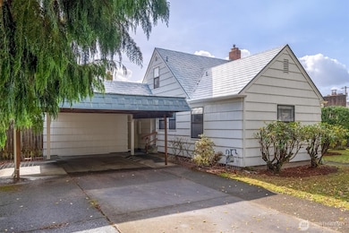 Room in carport for 2 vehicles