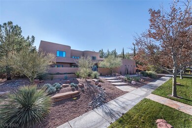 This custom two-story estate with casita boasts ad