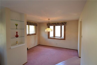 Dining Room with bay window