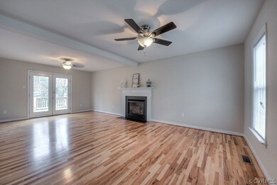 The Great Room features a gas fireplace, beautiful