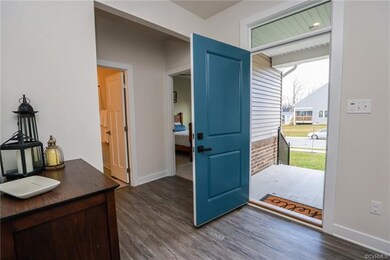 The Foyer Entrance into 14300 Cobblegrove Dr is li