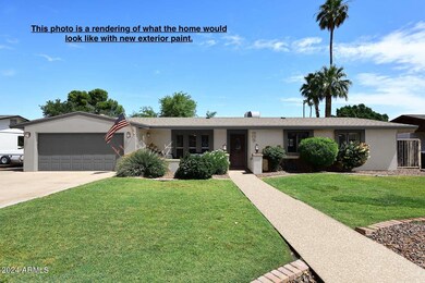 Front View virtual color with text