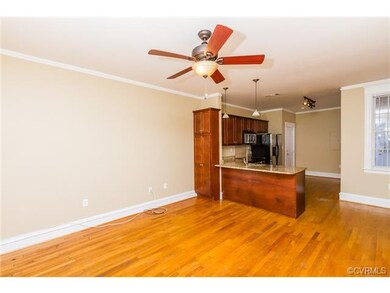 Large, Open Kitchen, w/ Granite Countertops, Stainless Steel Appliances, Hardwood Floors, Cherry Cabinets, New Paint