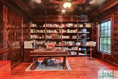 Study / Library with Luxurious Touches..Floor to C