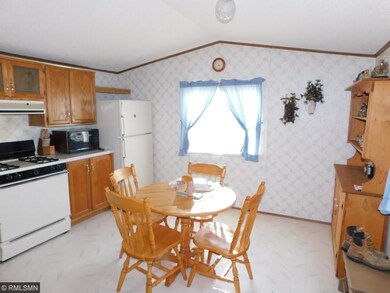 The eat in kitchen would be great for a quick brea