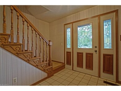 Ceramic Tiled Floor in front entryway.