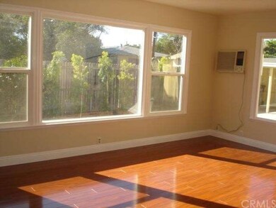 Living room with big windows