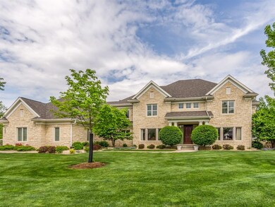 Stately limestone in town palatial estate