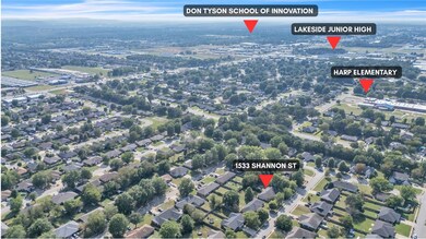 1533 Shannon St unit A & B, Springdale, AR 72764 - photo 3