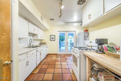 Kitchen Opens to Backyard